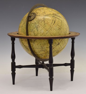 Lot 448 - Early 19th century 12-inch terrestrial table globe, Robert Scott / Kirkwood circa 1820