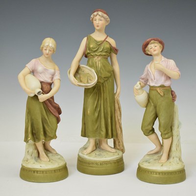 Lot 523 - Three Royal Dux figures