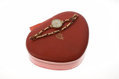 Lot 226 - Tudor Royal - Lady's 1960s 9ct gold cocktail watch