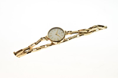 Lot 226 - Tudor Royal - Lady's 1960s 9ct gold cocktail watch