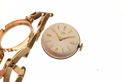 Lot 226 - Tudor Royal - Lady's 1960s 9ct gold cocktail watch