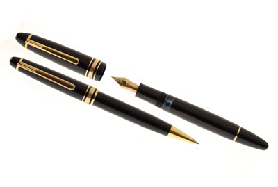 Lot 142 - Mont Blanc Meisterstück fountain pen and mechanical pencil