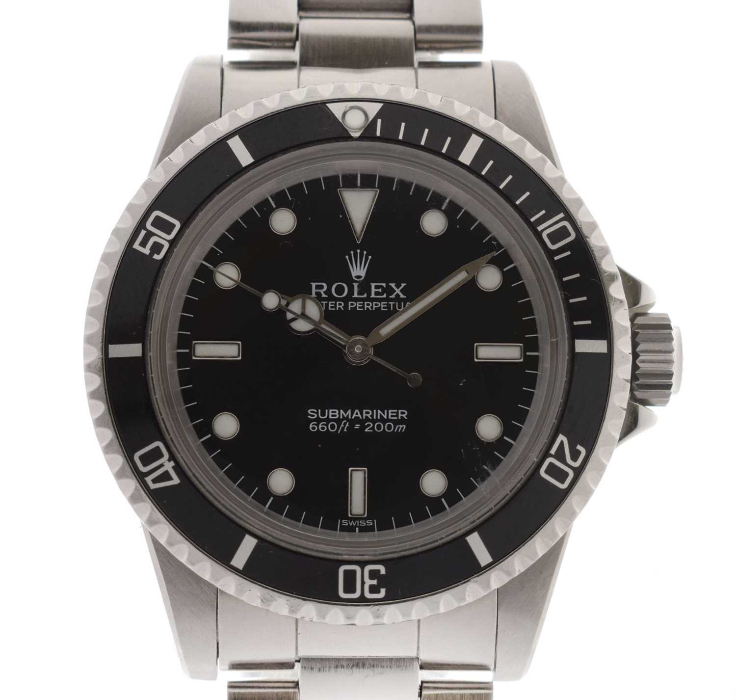 Lot 60 - Rolex - Gentleman's Oyster Perpetual Submariner ref. 5513