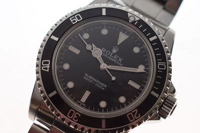 Lot 60 - Rolex - Gentleman's Oyster Perpetual Submariner ref. 5513