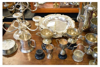 Lot 198 - Quantity of silver plate