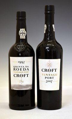 Lot 477 - Croft vintage port, 2007, and Croft Quinta da Roeda vintage port, 1997