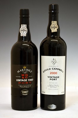 Lot 515 - Martinez vintage port, 1997, and Gould Campbell vintage port, 2000