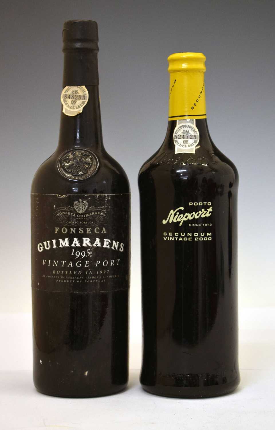 Lot 512 - Fonseca Guimaraens vintage port, 1995, and Niepoort Secundum, 2000