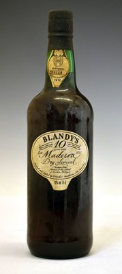 Lot 476 - Blandy's dry special Madeira, aged 10 years