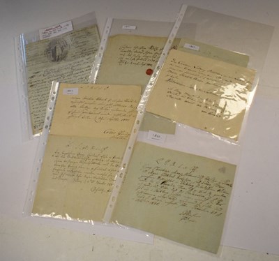 Lot 173 - Napoleonic era collection of letters
