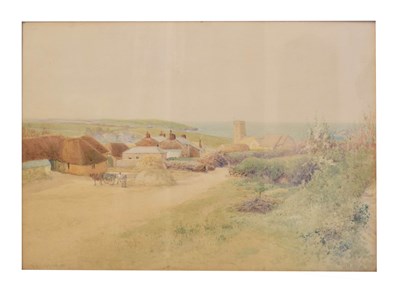 Lot 587 - William Edward Croxford (1851-1926) - Watercolour - Coastal scene