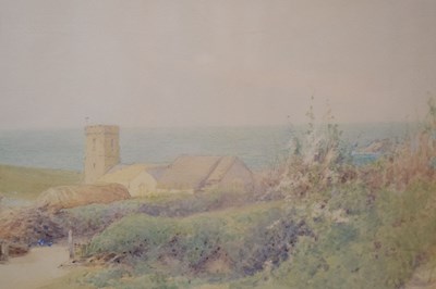 Lot 587 - William Edward Croxford (1851-1926) - Watercolour - Coastal scene
