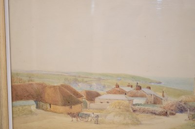 Lot 587 - William Edward Croxford (1851-1926) - Watercolour - Coastal scene