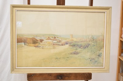 Lot 587 - William Edward Croxford (1851-1926) - Watercolour - Coastal scene