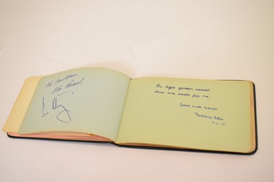 Lot 197 - A set of Beatles autographs on a single page with autograph album