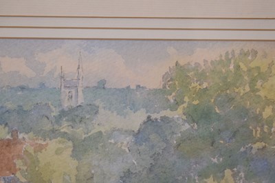 Lot 580 - Barry Paine - Two watercolours - Rural landscapes