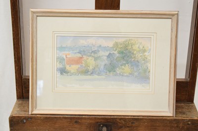 Lot 580 - Barry Paine - Two watercolours - Rural landscapes