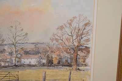 Lot 580 - Barry Paine - Two watercolours - Rural landscapes