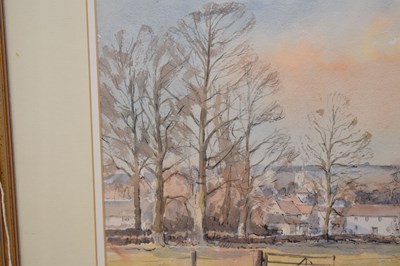 Lot 580 - Barry Paine - Two watercolours - Rural landscapes