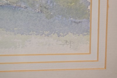 Lot 580 - Barry Paine - Two watercolours - Rural landscapes