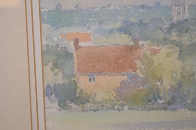 Lot 580 - Barry Paine - Two watercolours - Rural landscapes