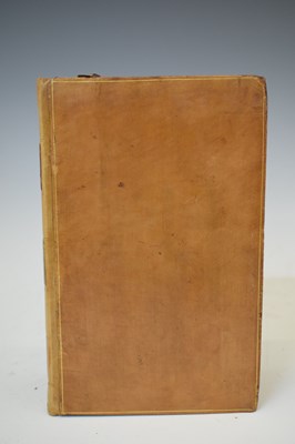 Lot 396 - John Locke, 'An Essay Concerning Human Understanding', 1817, two volumes, leather bound