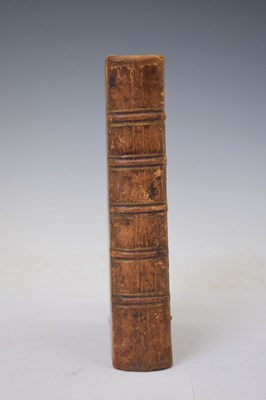 Lot 386 - Henry Saxby - 'The British Customs', London 1757, from the library of Anthony Merry (1756-1835)