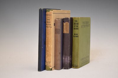 Lot 393 - Irish Interest - Henry McAnally 'The Irish Militia', first edition 1949, and four others