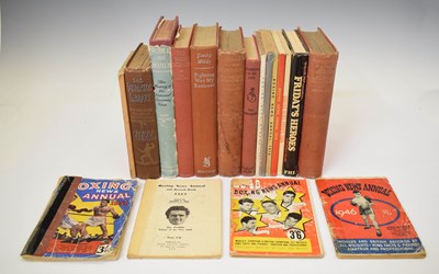 Lot 372 - Collection of boxing related books