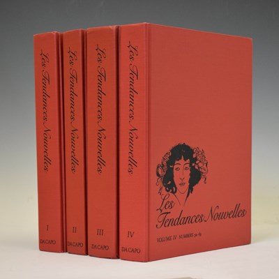 Lot 394 - Les Tendances Nouvelles, No. 1-63, facsimile by De Capo Press, 1980, four volumes