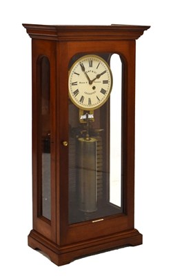 Lot 421 - Gent & Co. Leicester Patent Master Clock - 15884