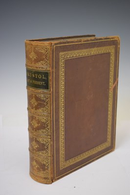 Lot 395 - William Barrett, 'The History and Antiquities of the City of Bristol', and three other books