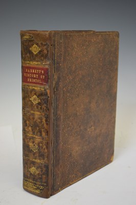 Lot 395 - William Barrett, 'The History and Antiquities of the City of Bristol', and three other books