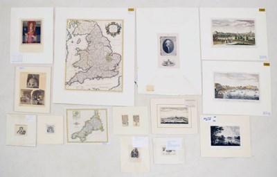 Lot 551 - Collection of prints and engravings