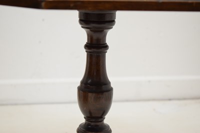 Lot 643 - Victorian commode stool and reproduction octagonal occasional table