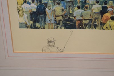 Lot 550 - Arthur Weaver (1918 - 2008) - Signed limited edition print - 'The Masters 1969'
