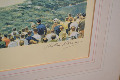 Lot 550 - Arthur Weaver (1918 - 2008) - Signed limited edition print - 'The Masters 1969'