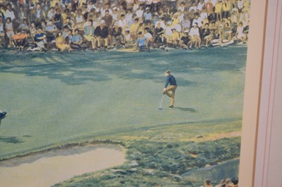 Lot 550 - Arthur Weaver (1918 - 2008) - Signed limited edition print - 'The Masters 1969'