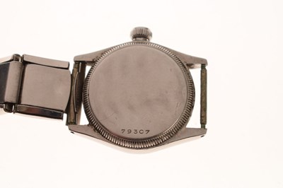 Lot 58 - Rolex - Gentleman's early 20th century mid-size Oyster Royal bracelet watch