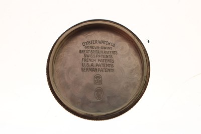 Lot 58 - Rolex - Gentleman's early 20th century mid-size Oyster Royal bracelet watch