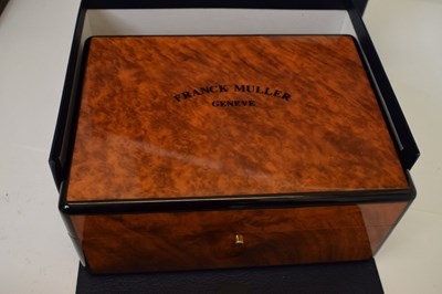 Lot 97 - Franck Muller - Master Square 18ct white gold cased wristwatch, ref. 6002 M QZ