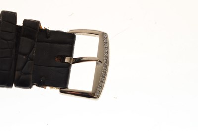 Lot 97 - Franck Muller - Master Square 18ct white gold cased wristwatch, ref. 6002 M QZ