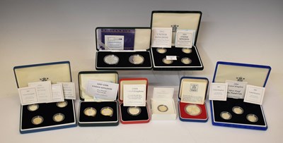 Lot 315 - Collection of silver proof coin sets