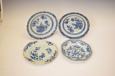 Lot 531 - Chinese blue and white porcelain plates