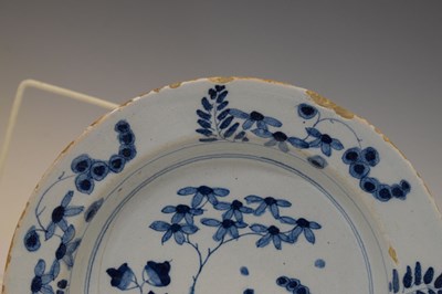 Lot 373 - Three pieces of delft pottery