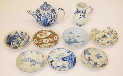 Lot 520 - Collection of Dutch Delft ceramics