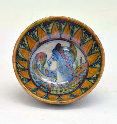 Lot 218 - Small Italian maiolica lustre bowl