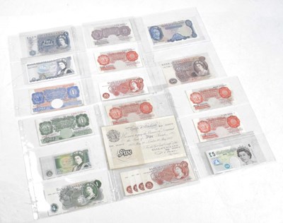 Lot 226 - Good collection of twenty Bank of England banknotes
