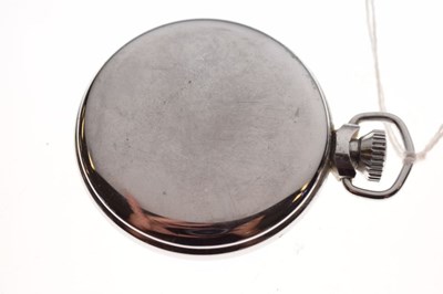 Lot 132 - Guinness Time chrome-plated pocket watch