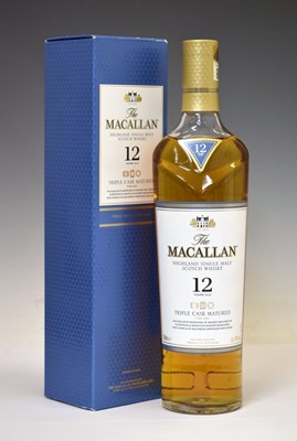 Lot 520 - Macallan Triple Cask Matured Highland single malt Scotch whisky, 12 years old